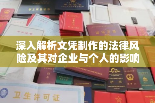 永州深入解析文凭制作的法律风险及其对企业与个人的影响